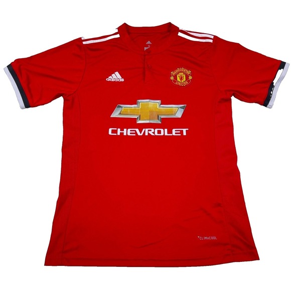 adidas Other - Manchester United Jersey Men Small Home Football Shirt 2017 2018 Adidas #71